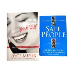 2 Self Help Books Confidence Healthy Relationships Joyce Meyer Henry Cloud